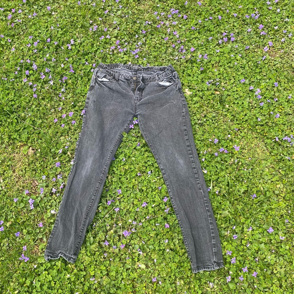 Grey slim jeans